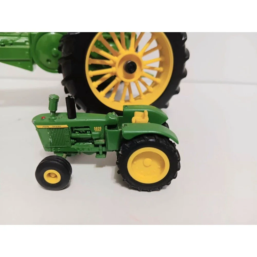 John Deere Metal Die Cast Iron Green Lot of 3 Tractors